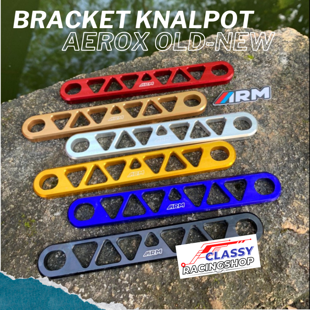 Bracket Manisan Knalpot Aerox New & Old - Nmax New & Old