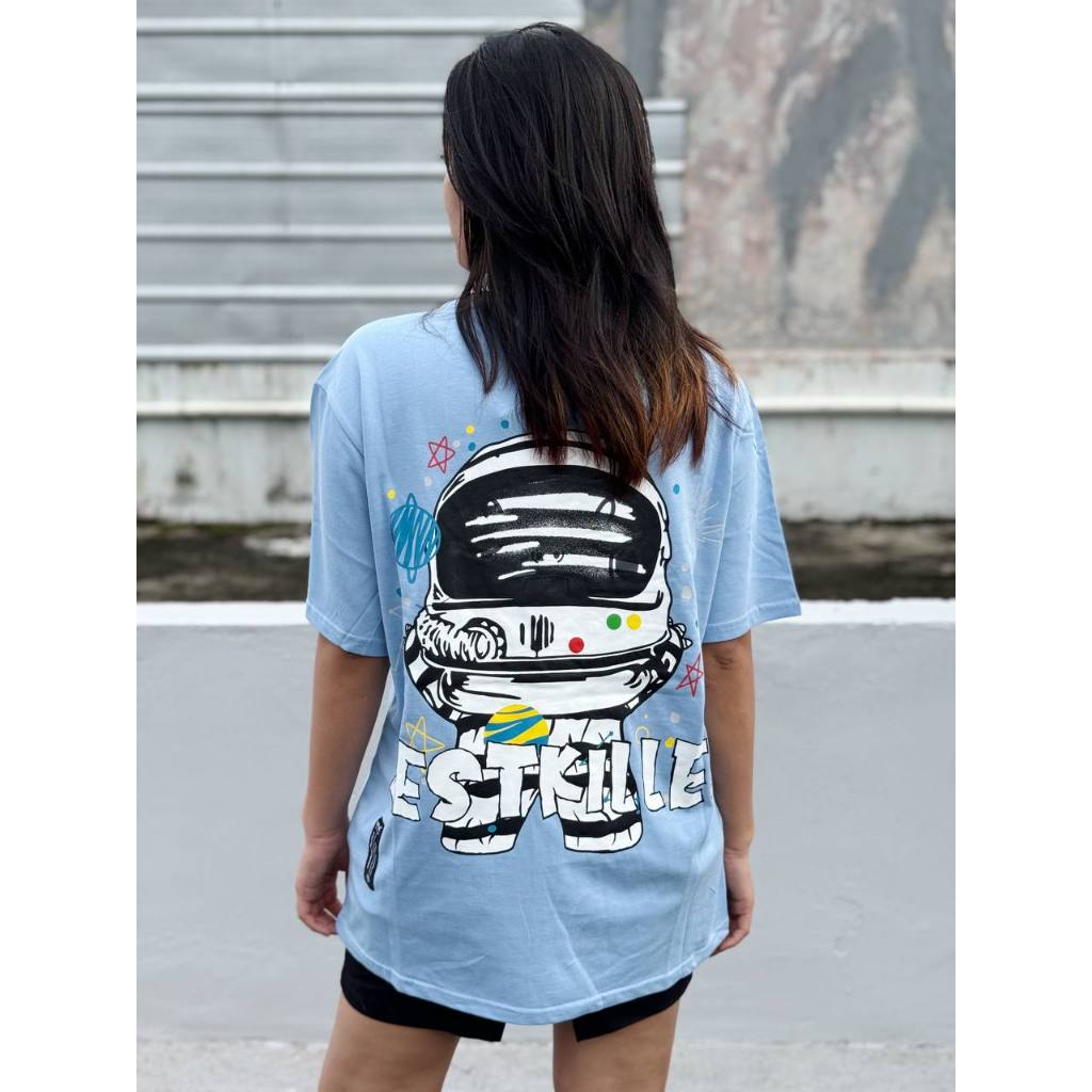 BTK BESTKILLER ASTRONAUT BLUE TEE
