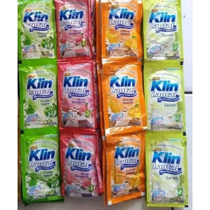 SOKLIN PEMBERSIH LANTAI Renceng isi 12pcs