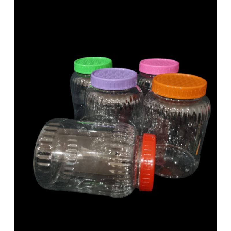 Toples Plastik Bening TP5 – Toples Serbaguna 1 Pcs Toples Makanan Jumbo