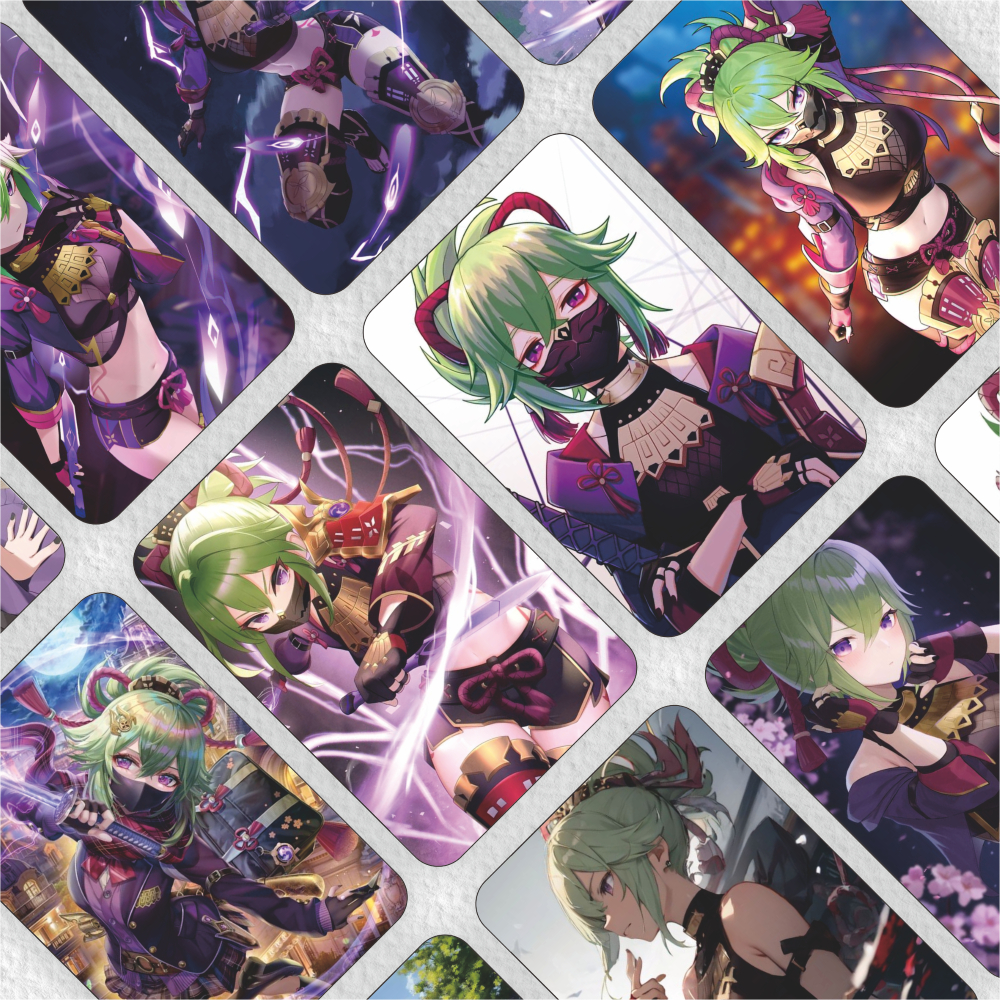 Photocard GENSHIN IMPACT [ KUKI SHINOBU ] | Photocard GAME/genshin impact/kuki shinobu/hoyoverse/gen