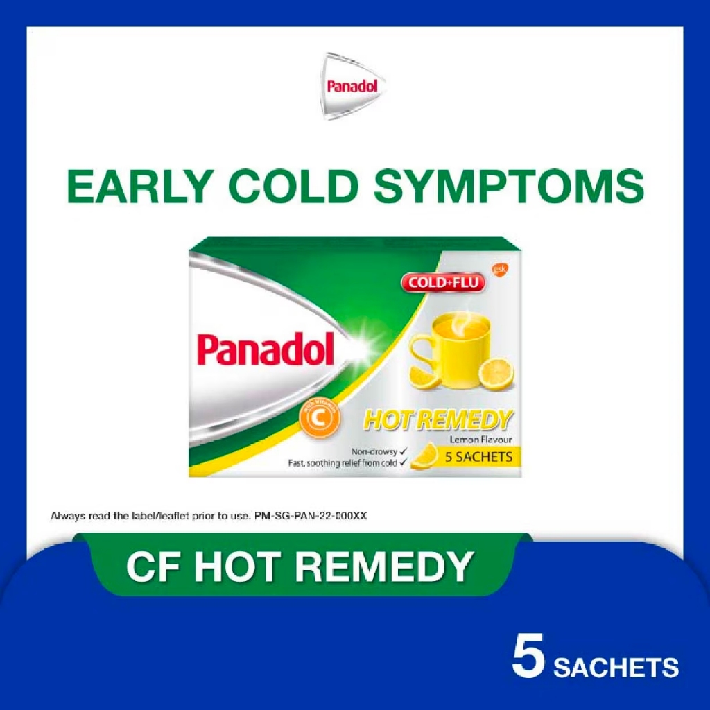 Panadol Hot Remedy, 5 sachets (Singapore)