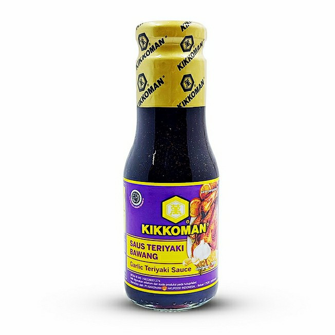 

Kikkoman Saus Teriyaki Bawang 300 gr / Garlic Teriyaki Sauce 300 gr