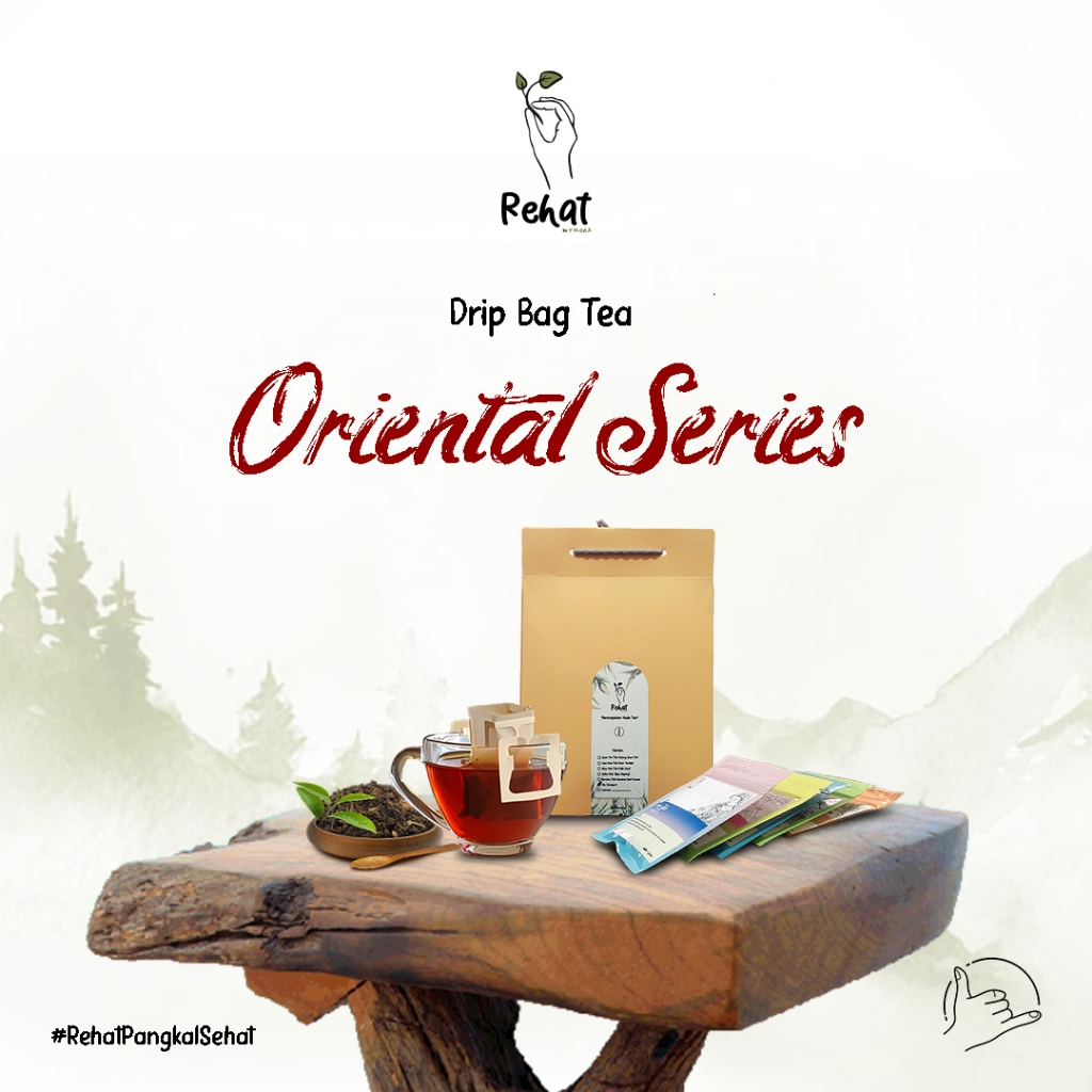 

Teh Drip Bag - Oriental Series - Rehat by Tikora