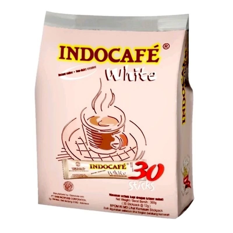 

Indocafe White 30 Sticks/ Kopi Tanpa Gula