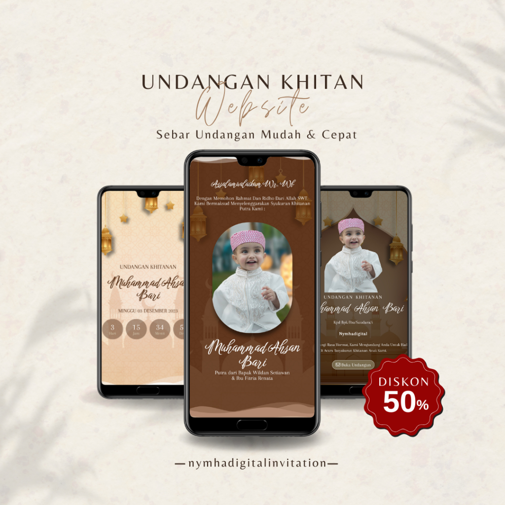 Undangan Khitan Website Murah & Cepat | Undangan Khitan