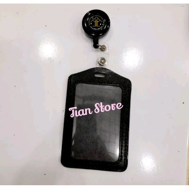 

ad card holder pengayoman terbaru hitam silfer