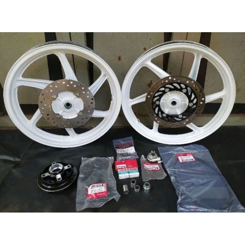 Velg PNP ninja R Ss ninja RR old/new  velg cb150r/mp mono ori copotan set lengkap tinggal pasang