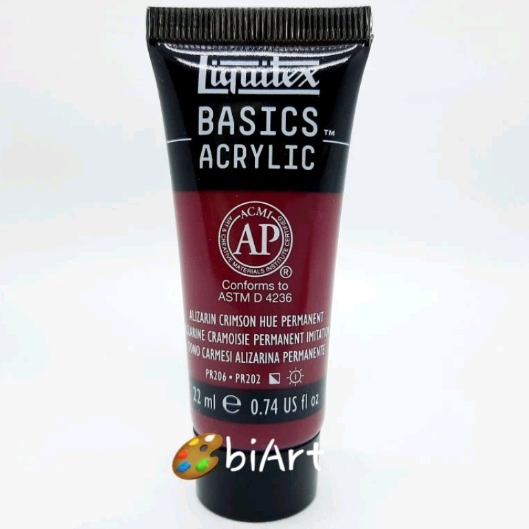 

Liquitex Basics Acrylic Colour 22 ml Alizarin Crimson Hue Permanent