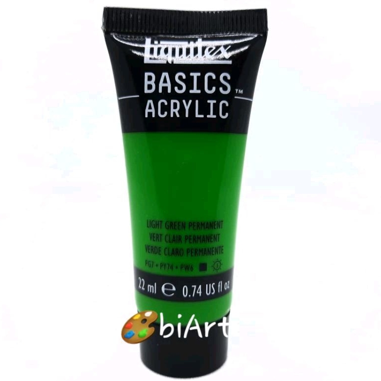 

Liquitex Basics Acrylic Colour 22 ml Light Green Permanent