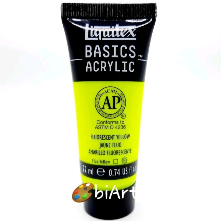 

Liquitex Basics Acrylic Colour 22 ml Fluorescent Yellow