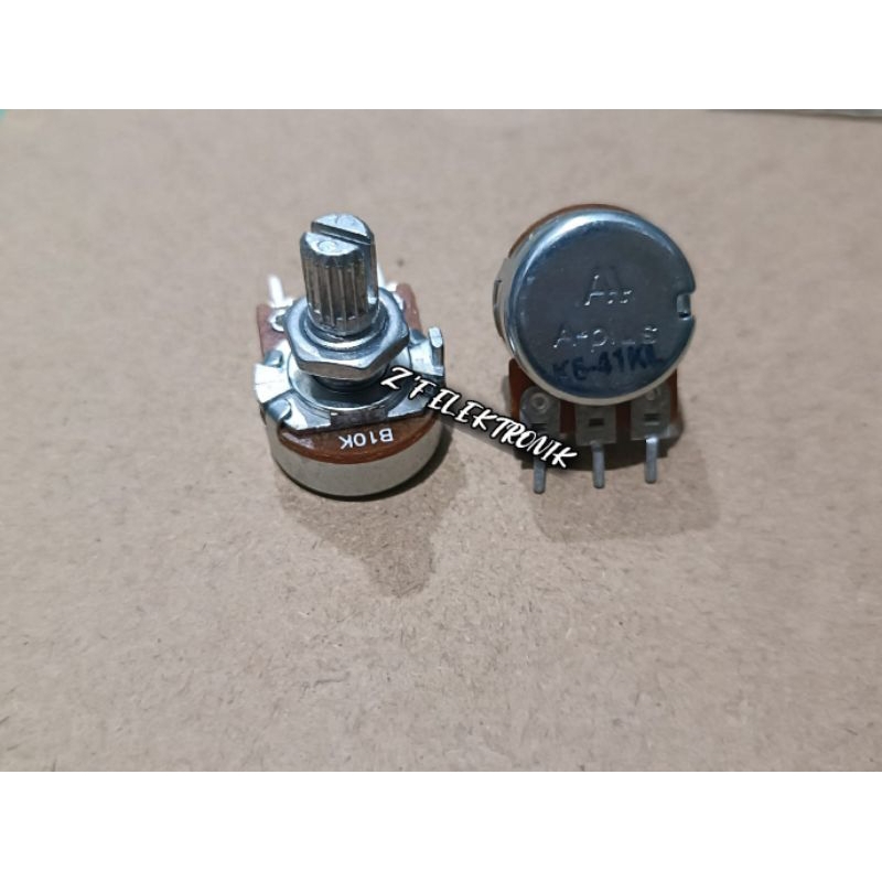 POTENSIO KLIK ROTARI AS PENDEK 10K. 1X