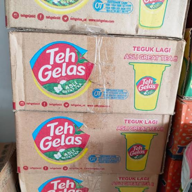 

Teh gelas murah