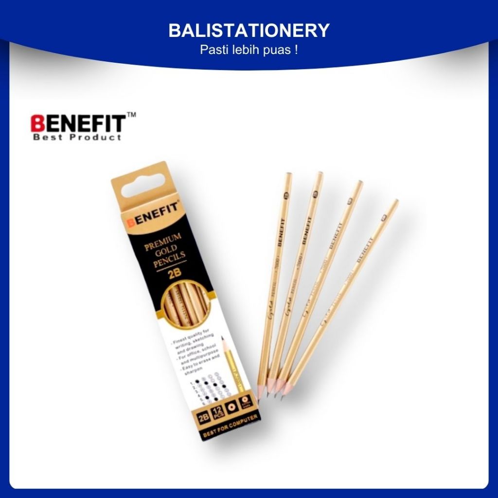 

Pensil 2B Gold Benefit P-7000