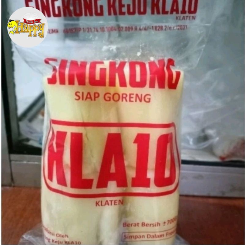 

Singkong Keju Siap Goreng Beku Frozen