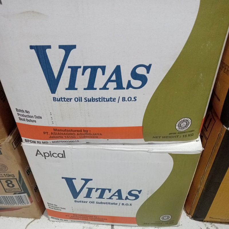 

B.O.S vitas 15kg butter