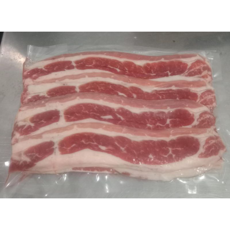 

Short plate sliced