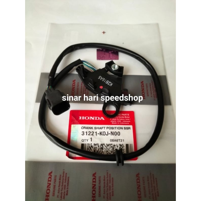 SENSOR CKP (KOJ) HONDA ORIGINAL GENIO+BEAT STREET LED NEW ECO+SCOOPY LED
