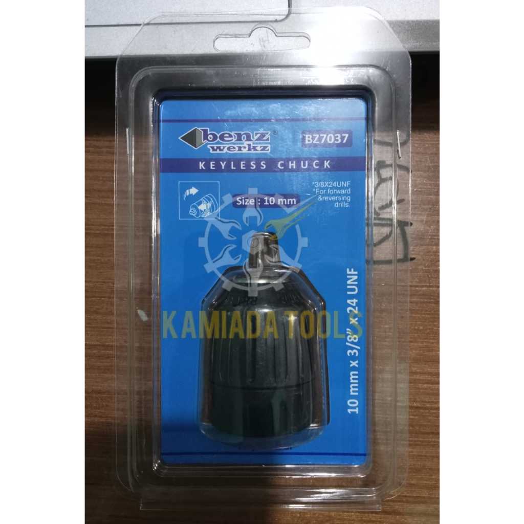 Kepala Bor 10mm Keyless BENZ/Kepala Bor 10mm