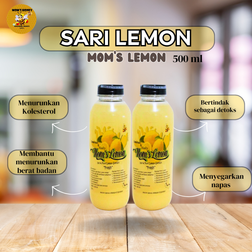 

Sari Lemon Original By Moms Lemon Baik untuk Kesehatan Tubuh Ukuran 500ml