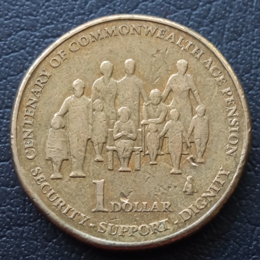 Koin Kuno Australia 1 Dollar Commemorative tahun 2009 | Koin Asing Mancanegara