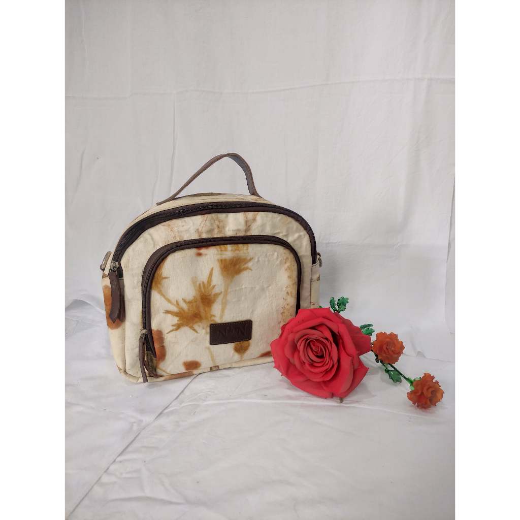 Tas Kanvas Ecoprint Handmade By Kainnugraha