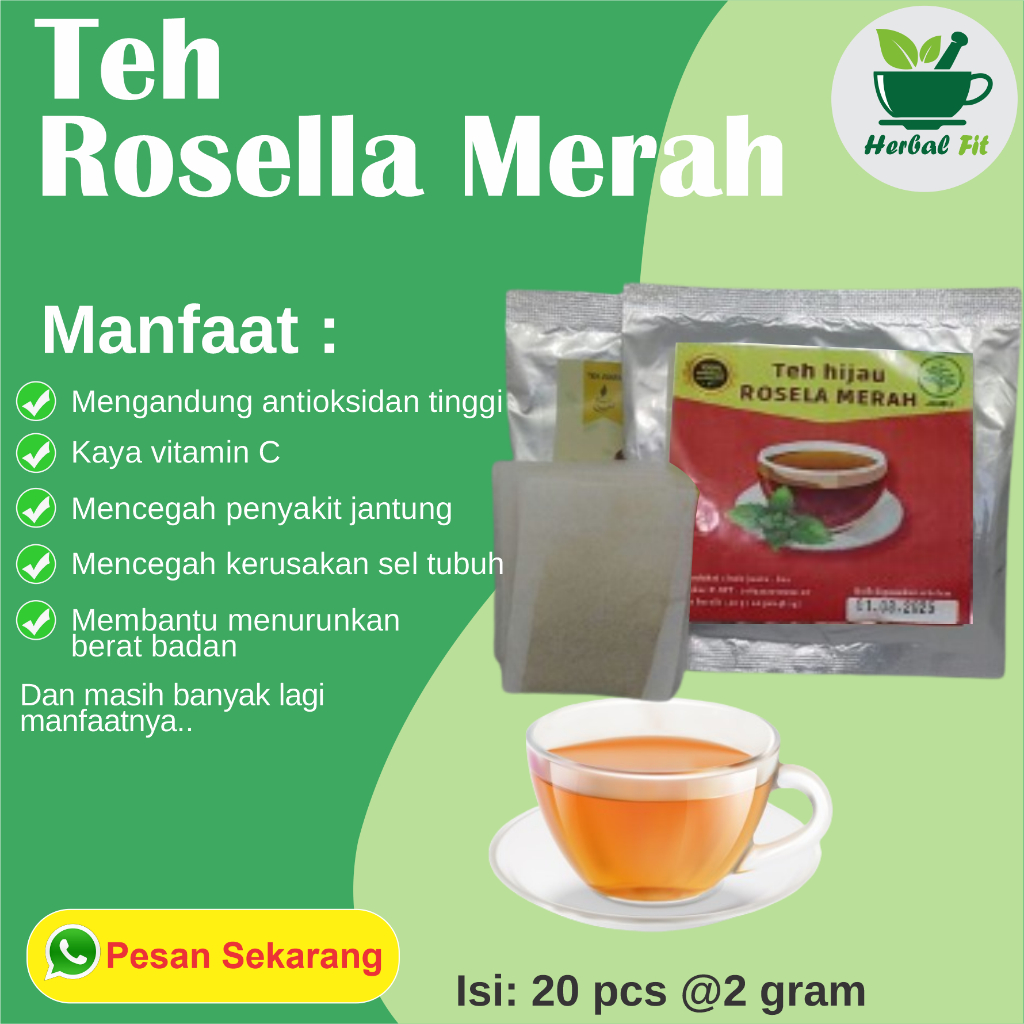 

Teh Rosella Merah