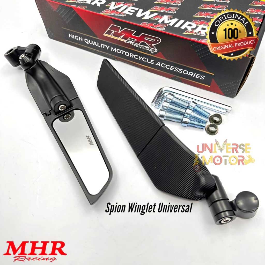 SPION WINGLET MHR MODEL RIZOMA VARIO AEROX NMAX PCX BEAT SEMUA MOTOR ORIGINAL