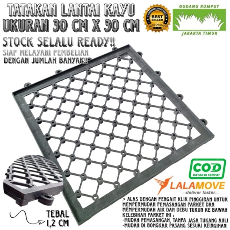 Alas lantai kayu deking