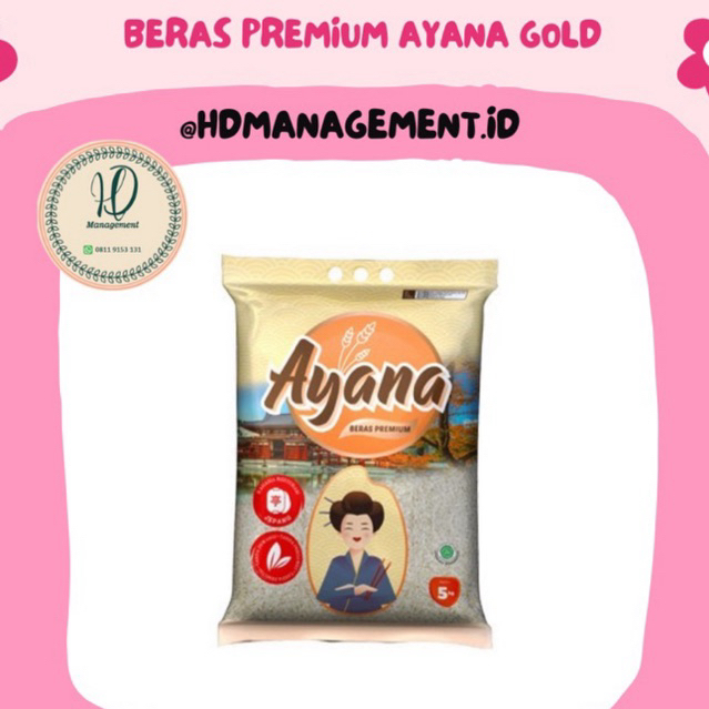 

Ready Stock Beras Premium Ayana Gold 5kg sushi hokben exp 2025 HD Management