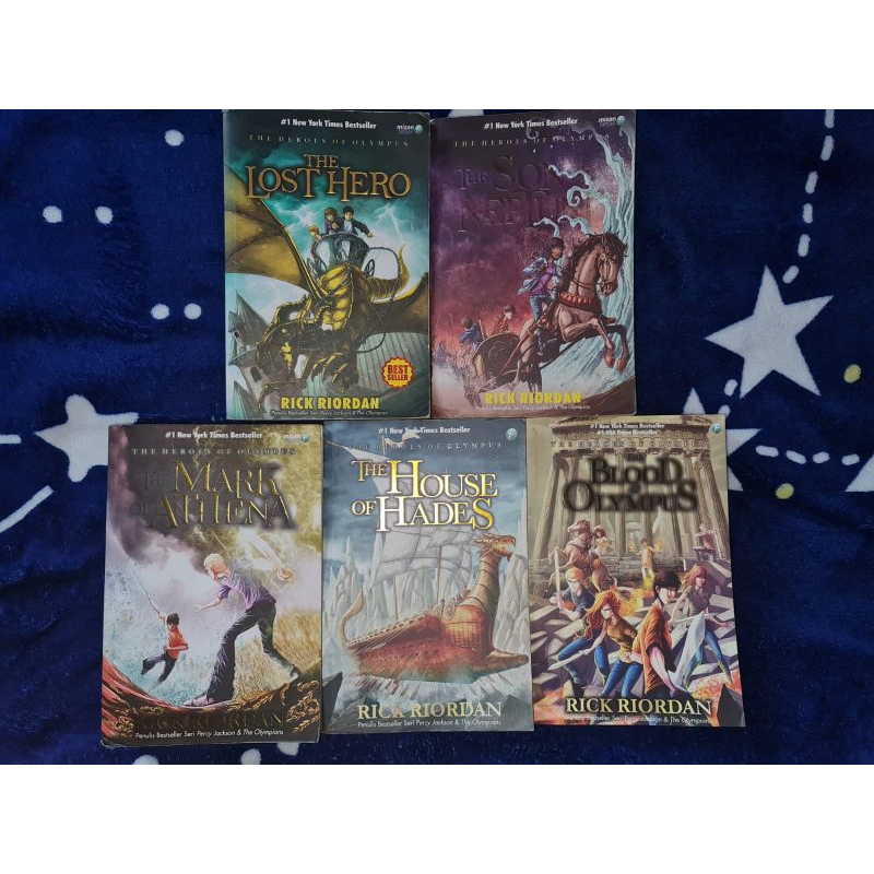 Set Heroes of Olympus (Preloved, versi Indo)