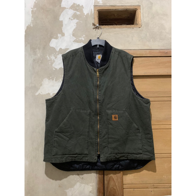 vest carhartt mos green detroit active