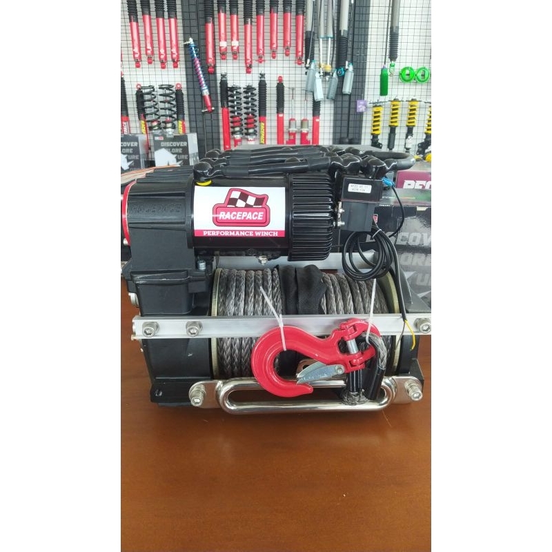 winch racepace double motor 20000lbs garansi