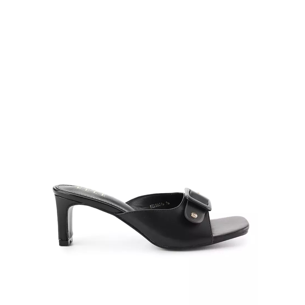 Elle - Ladies Heels Sandal 50040 Black