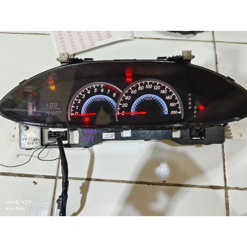 Spedometer vios G matic/AT vios G 2007-2012 original