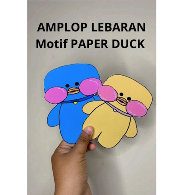 

AMPLOP LEBARAN MOTIF PAPER DUCK DISUKAI ANAK KEKINIAN DAN VIRAL