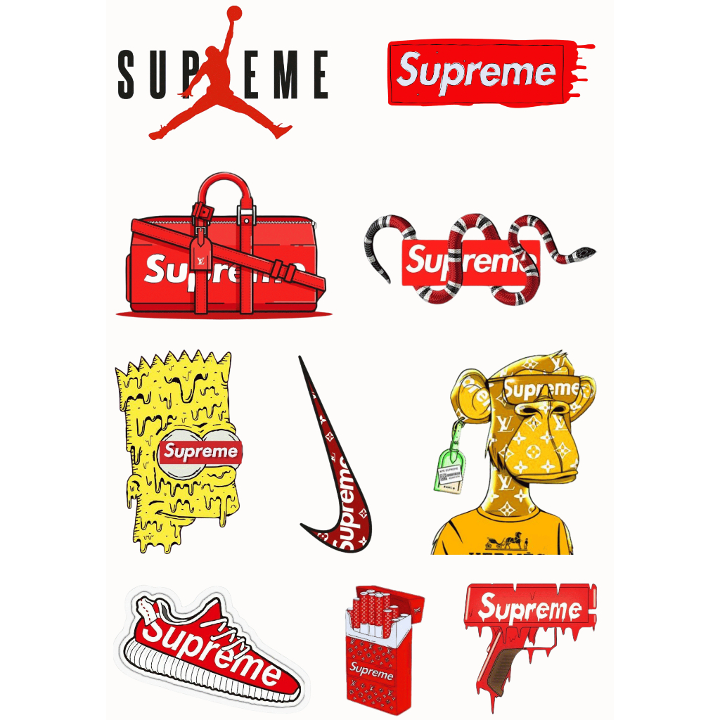 

Stiker Supreme STIKER TUMBLER HP | STIKER LAPTOP UV PRINT DECAL KERING