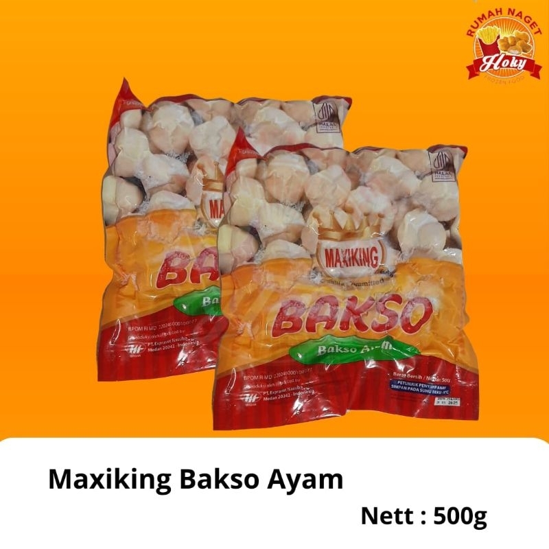 

Maxiking Bakso Ayam 500g