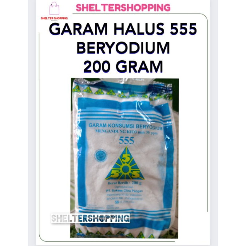 

(INSTANT & SAMEDAY) GARAM HALUS 555 Beryodium 200 Gram