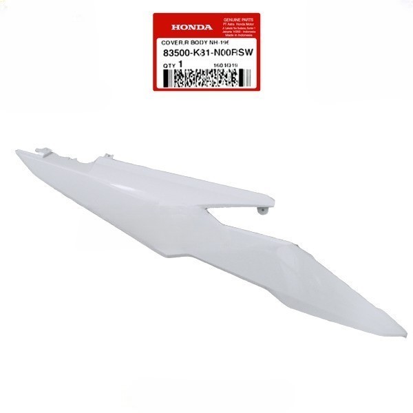 Cover Right Body Putih – New BeAT eSP - 83500K81N00RSW