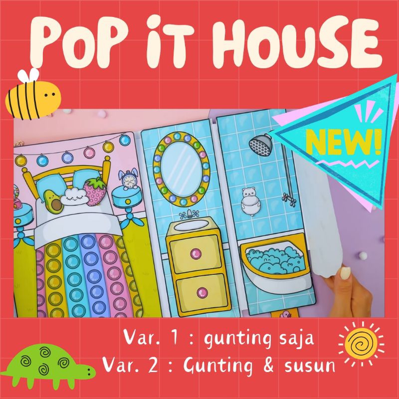 (TERMURAH) Mainan Anak Boneka Kertas | Buku orang-orangan | Mainan Barbie | Mainan anak perempuan