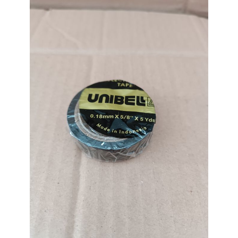 Solasi / Isolasi Kabel Listrik Unibel warna hitam