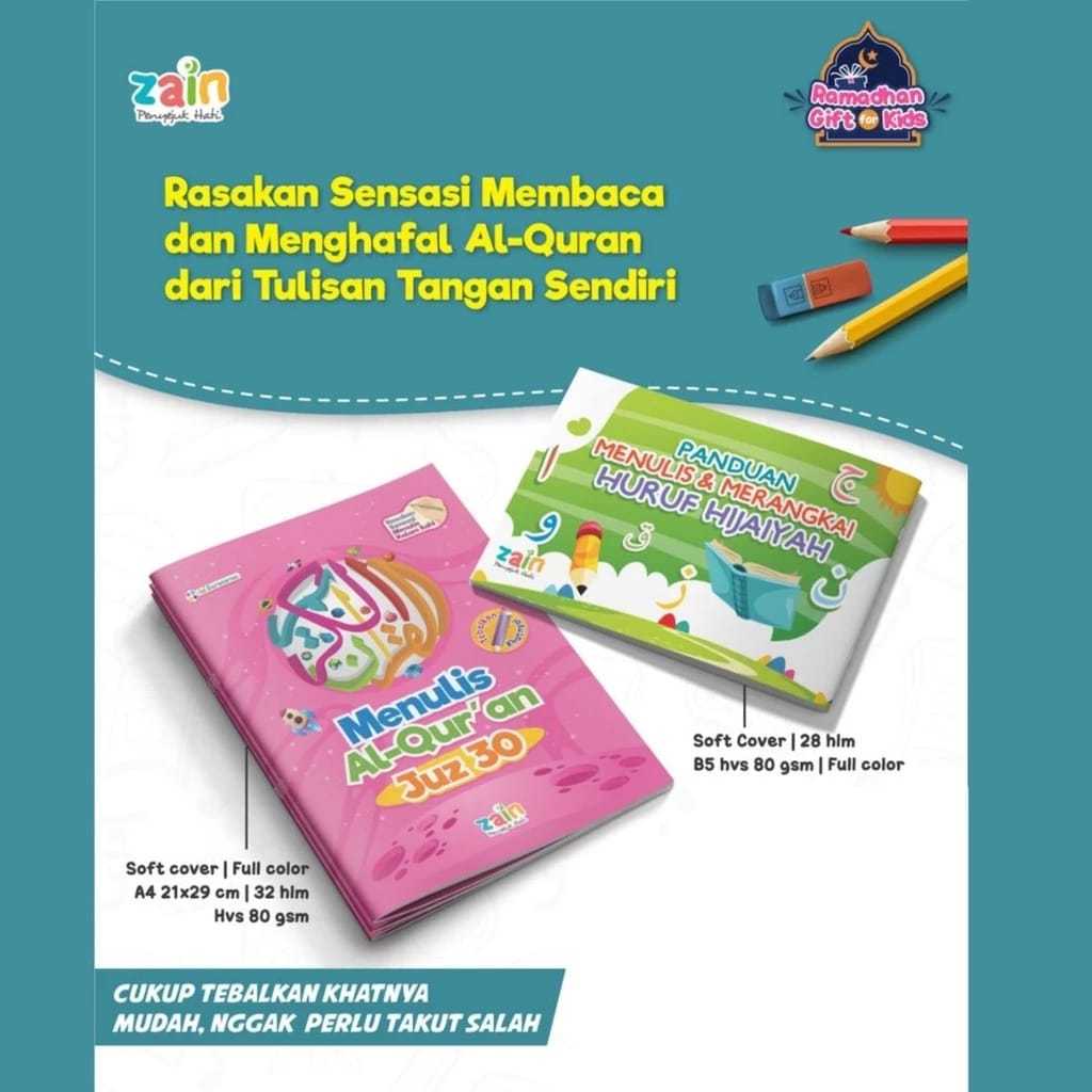 Buku Anak Zain|Menulis Al-Quran Juz 30