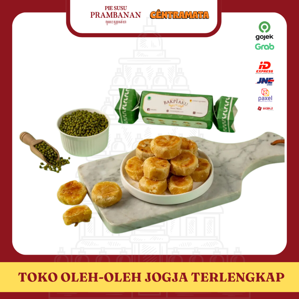 

Bakpia Bakpiaku Isi 5pcs | Oleh-Oleh khas Jogja