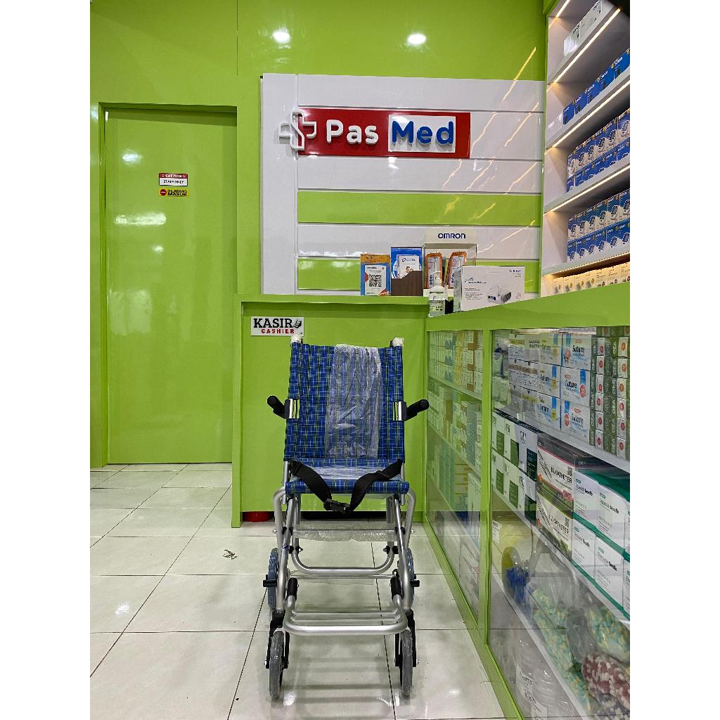Sella Kursi Roda Traveling Size / Lipat ( Kabin kecil umroh ) Type 903 LB - PASMED