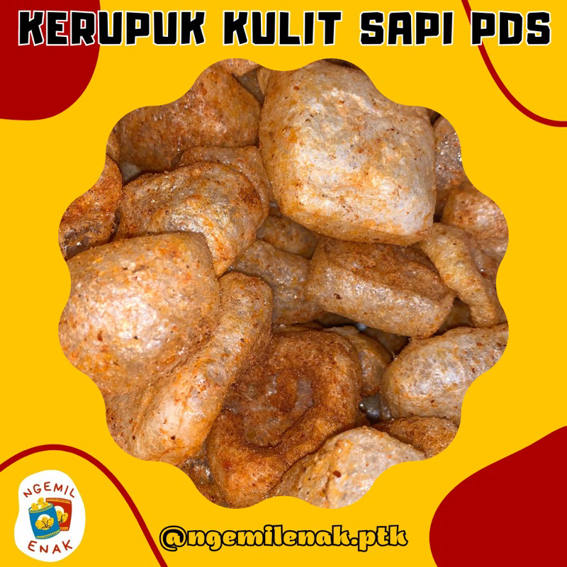 

DOROKDOK 100GRAM / KERUPUK KULIT SAPI PEDAS 100Gram