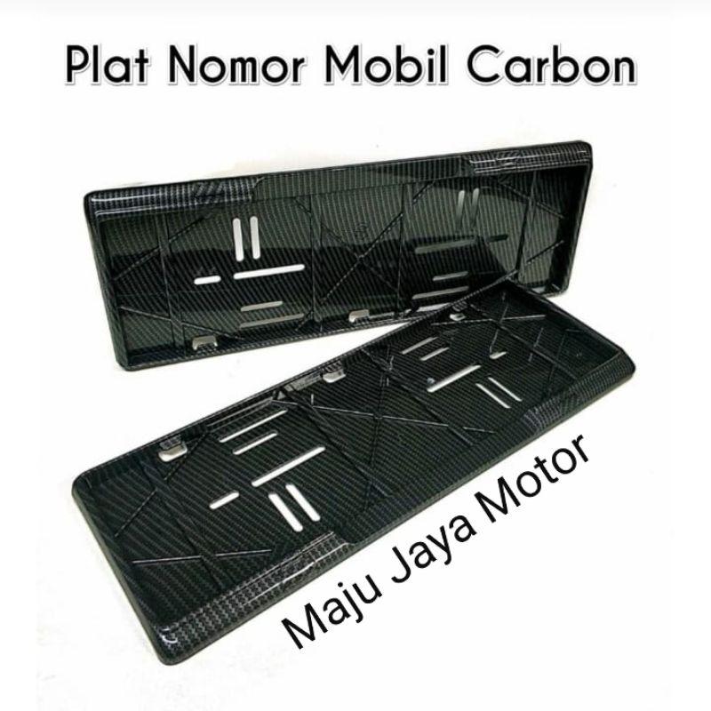 Cover Dudukan Plat Nomor Mobil Carbon Nemo