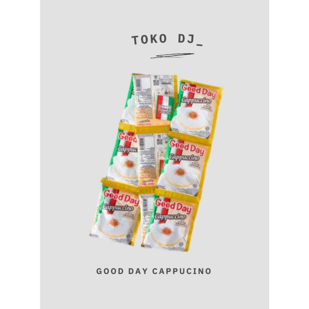 

Good Day Cappucino 25gr ( 10 Pcs )