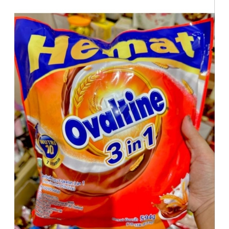 

ovaltine 3 in 1 sachet 18 stick×33gr