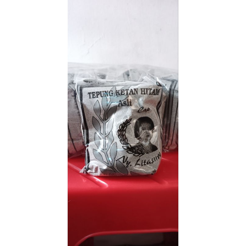 

Tepung Ketan Hitam cap Ny.Litasuri Asli